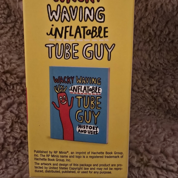 Wacky Waving Inflatable Tube Guy - Red - Picture 3 of 5